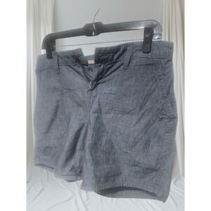 Vince Women's Blue Chambray  Bermuda shorts size 28 adjustable Waist